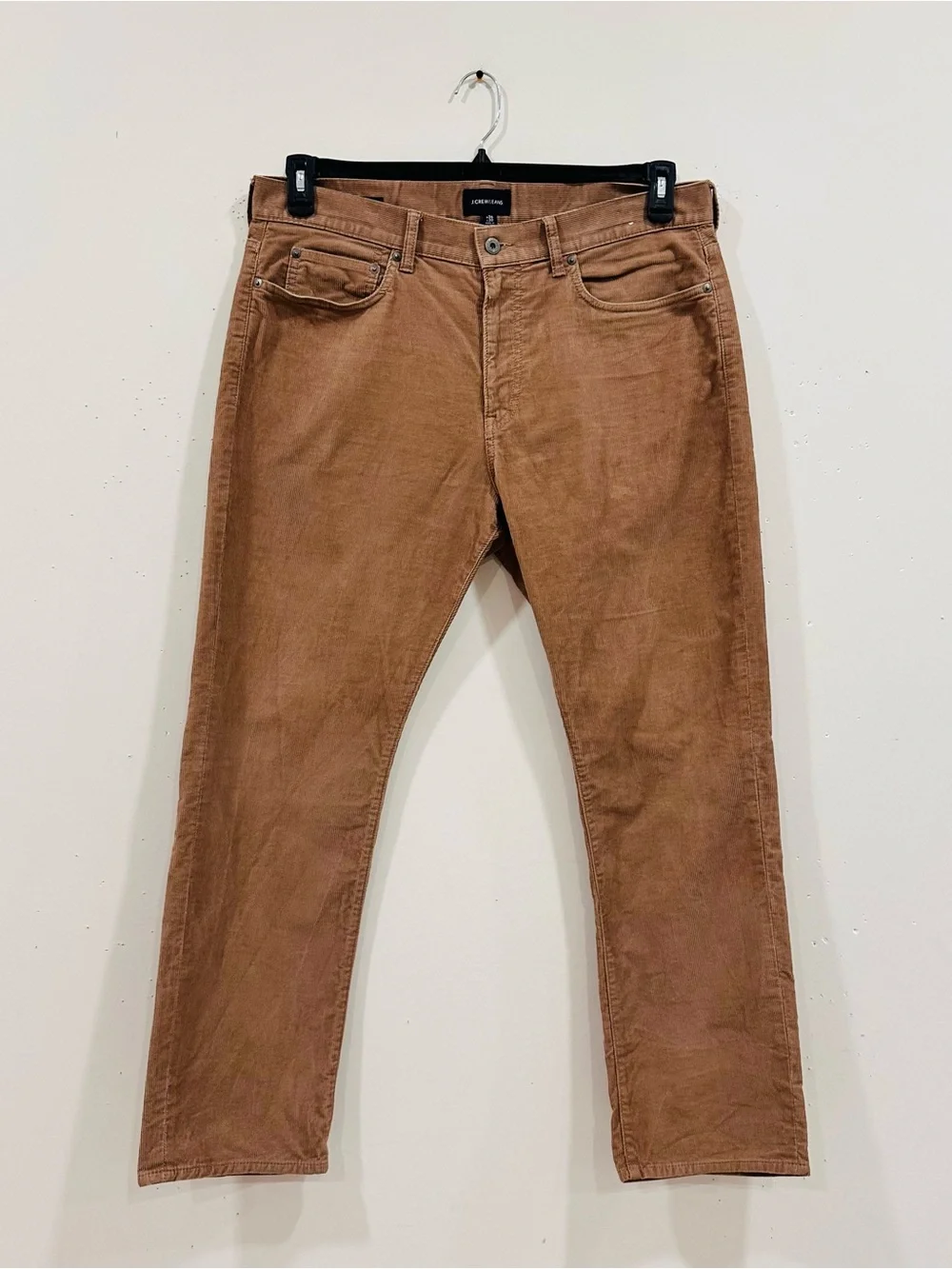 J.Crew Jeans 1040 Athletic Fit Corduroy Pants Men's W36 L30 Brown Stretch